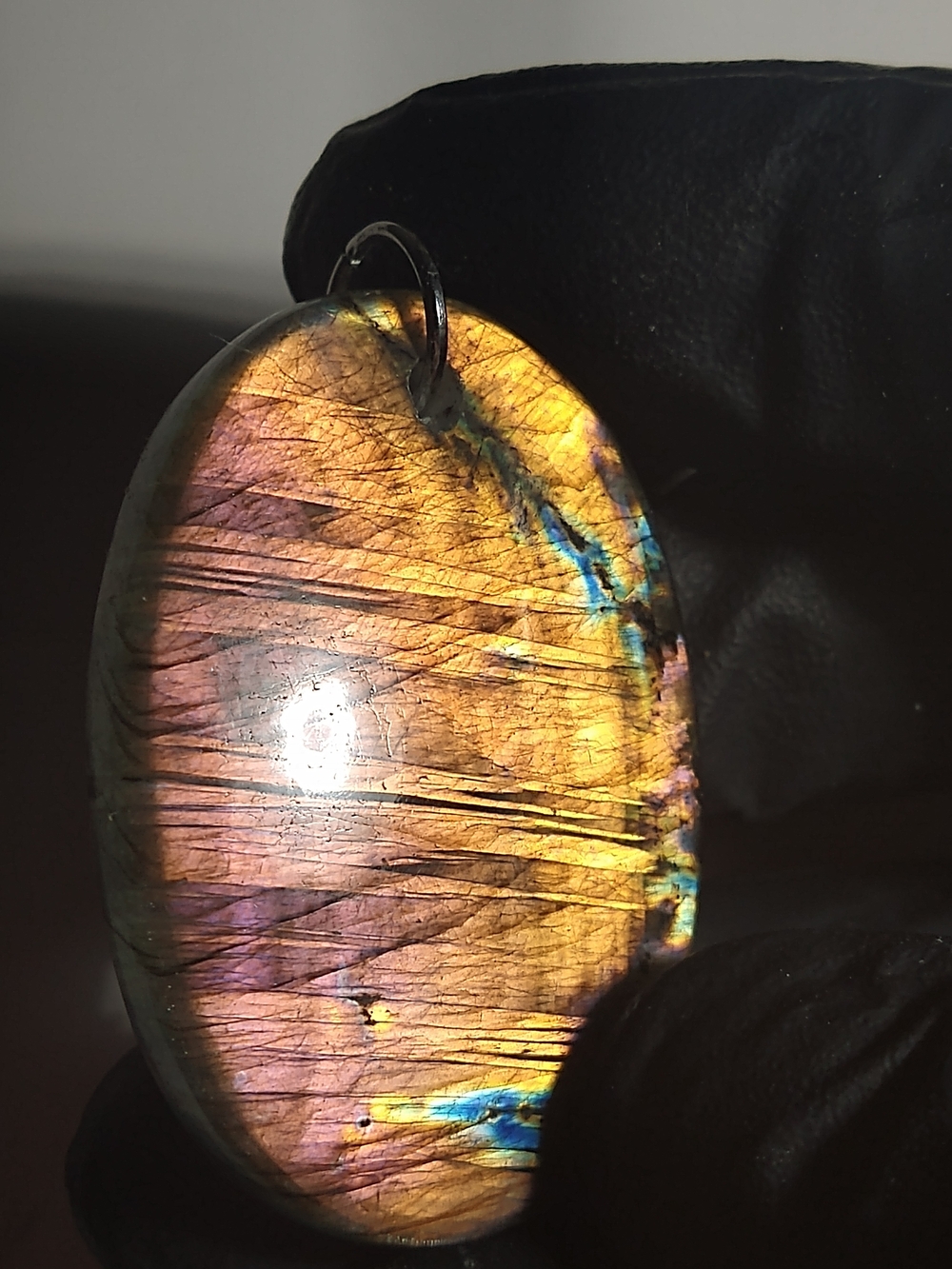 Spectrolite/ Labradorite With Rare Sunset Colors